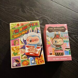 Popmart Labubu Blind Boxes The Monsters  Wacky Mart Patisserie Sealed